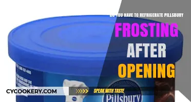 Refrigerate Pillsbury Frosting After Opening: Essential Tips for Freshness