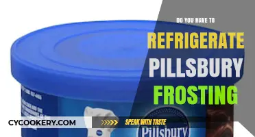 Should Pillsbury Frosting Be Refrigerated? Storage Tips Revealed