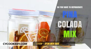 Should You Refrigerate Pina Colada Mix? Storage Tips Revealed