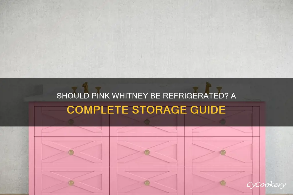 do you have to refrigerate pink whitney