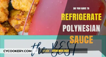 Should Polynesian Sauce Be Refrigerated? Storage Tips for Freshness