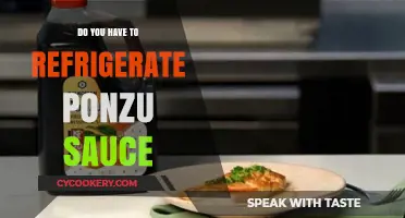Should Ponzu Sauce Be Refrigerated? Storage Tips for Freshness