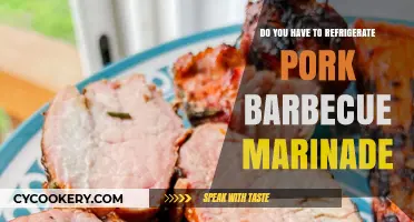 Should Pork Barbecue Marinade Be Refrigerated? Tips for Safe Storage