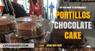 Should You Refrigerate Portillo's Chocolate Cake? Storage Tips Revealed