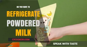 Should Powdered Milk Be Refrigerated? Storage Tips for Longevity
