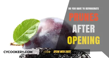 Should Prunes Be Refrigerated After Opening? Storage Tips Revealed
