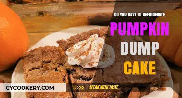 Should Pumpkin Dump Cake Be Refrigerated? Storage Tips Revealed