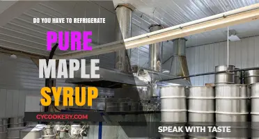 Should Pure Maple Syrup Be Refrigerated? Storage Tips Revealed