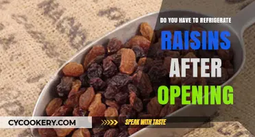 Should You Refrigerate Raisins After Opening? Storage Tips Revealed
