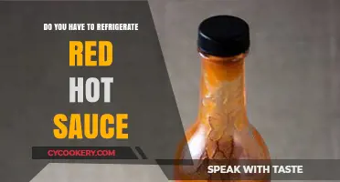 Should Red Hot Sauce Be Refrigerated? Storage Tips for Spicy Condiments