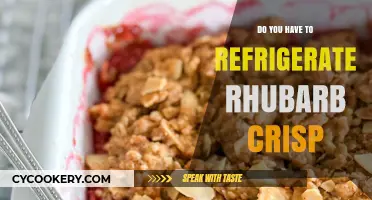 Should Rhubarb Crisp Be Refrigerated? Storage Tips for Freshness