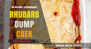 Should Rhubarb Dump Cake Be Refrigerated? Storage Tips Revealed