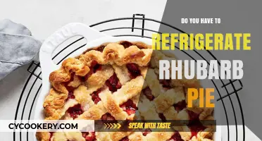 Should Rhubarb Pie Be Refrigerated? Storage Tips for Freshness