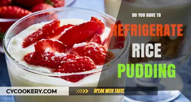 Should Rice Pudding Be Refrigerated? Storage Tips for Freshness