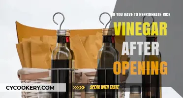 Should Rice Vinegar Be Refrigerated After Opening? Expert Tips