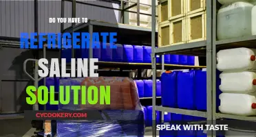 Should You Refrigerate Saline Solution? Essential Storage Tips Revealed