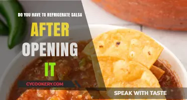 Should You Refrigerate Salsa After Opening? A Storage Guide