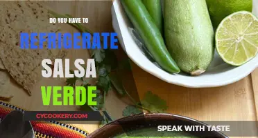 Should Salsa Verde Be Refrigerated? Storage Tips for Freshness