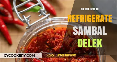Should Sambal Oelek Be Refrigerated? Storage Tips for Freshness