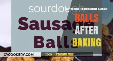Refrigerating Sausage Balls: Post-Baking Storage Tips for Freshness