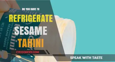 Should Sesame Tahini Be Refrigerated? Storage Tips for Freshness