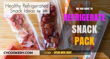 Should Snack Packs Be Refrigerated? Storage Tips for Freshness