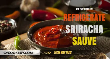 Should Sriracha Sauce Be Refrigerated? Storage Tips for Freshness