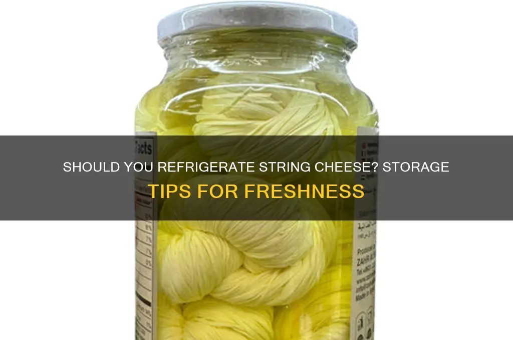 do you have to refrigerate steibg cheese