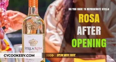Should Stella Rosa Be Refrigerated After Opening? Tips for Preservation