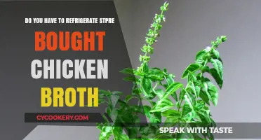 Should Store-Bought Chicken Broth Be Refrigerated? A Storage Guide
