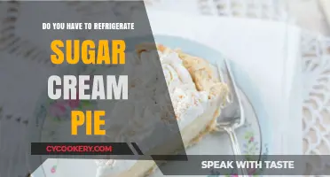 Should Sugar Cream Pie Be Refrigerated? Storage Tips Revealed