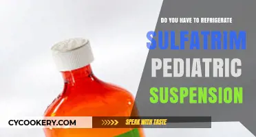 Should Sulfatrim Pediatric Suspension Be Refrigerated? Storage Tips Revealed