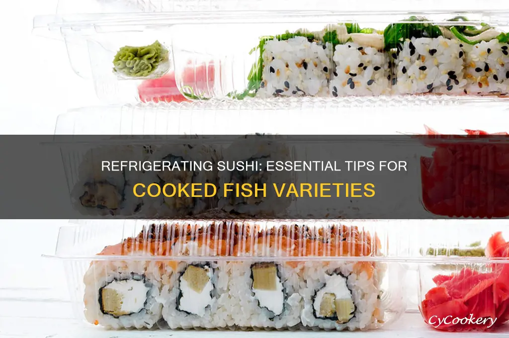 do you have to refrigerate sushi without raw fish