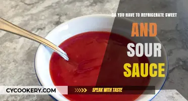 Should Sweet and Sour Sauce Be Refrigerated? Storage Tips Revealed