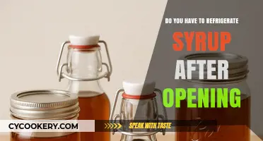 Should You Refrigerate Syrup After Opening? Storage Tips Revealed