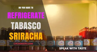 Refrigerate Tabasco Sriracha? Storage Tips for Your Favorite Hot Sauces