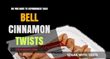 Should Taco Bell Cinnamon Twists Be Refrigerated? A Storage Guide