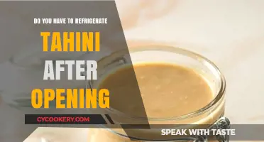 Refrigerate Tahini After Opening: Essential Tips for Freshness and Storage