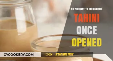 Refrigerate Tahini After Opening? Storage Tips for Freshness and Flavor