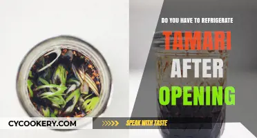Should Tamari Be Refrigerated After Opening? A Storage Guide