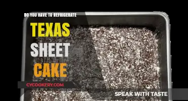 Should Texas Sheet Cake Be Refrigerated? Storage Tips Revealed