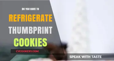 Should Thumbprint Cookies Be Refrigerated? Storage Tips for Freshness