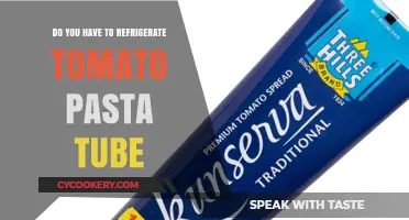 Should Tomato Pasta Tube Be Refrigerated? Storage Tips Revealed