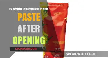 Refrigerate Tomato Paste After Opening: Essential Tips for Freshness