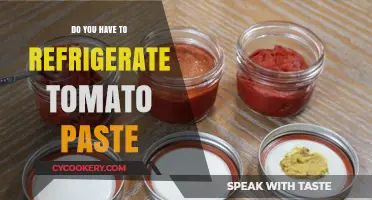 Should Tomato Paste Be Refrigerated? Storage Tips for Freshness