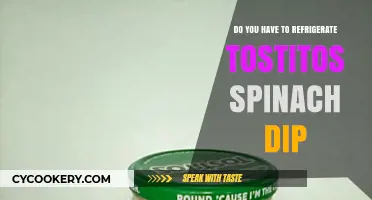 Should Tostitos Spinach Dip Be Refrigerated? Storage Tips Revealed