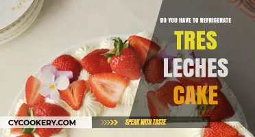 Should Tres Leches Cake Be Refrigerated? Storage Tips Revealed