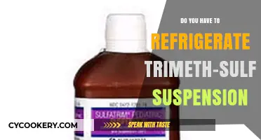 Should Trimeth-Sulfa Suspension Be Refrigerated? Storage Tips Revealed