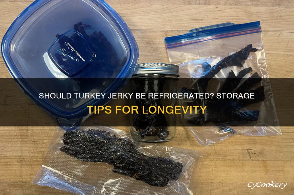 do you have to refrigerate turkey jerky