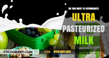 Ultra-Pasteurized Milk: Does It Need Refrigeration Before Opening?